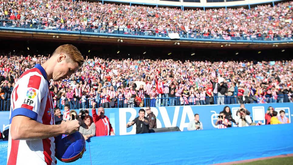 Fernando Torres, último fichaje del Atlético de Madrid. Foto Oficial.