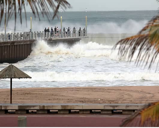 El simulacro se realizó en La Guajira. Foto: AFP