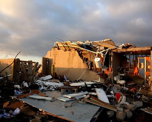 Illinois fue el estado más afectado. Foto: AFP