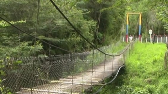 Puente sobre la quebrada Los Guayabos. Foto: NoticiasRCN