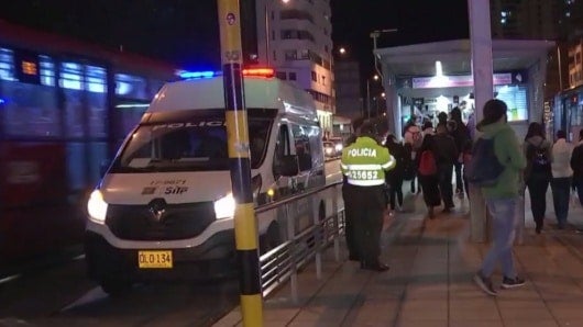 Un pasajero resultó herido.
