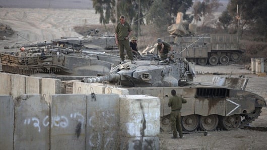 La ofensiva israelí a dejado más de 2.000 palestinos muertos. Foto: EFE.