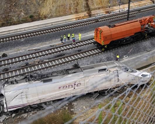 El conductor del tren fue imputado por 79 homicidios por imprudencia. Foto: AFP