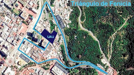 El Plan parcial 'Triángulo de Fenicia' está ubicado en la localidad de Santa Fe. Foto Secretaría de Planeación Distrital