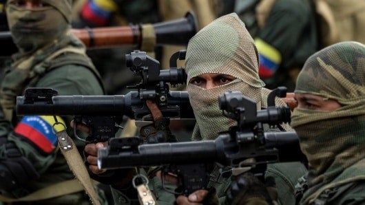 Tropas venezolanas. Foto: AFP