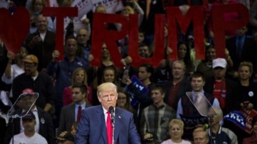 El candidato republicano a la presidencia de los Estados Unidos Donald Trump. Foto Agencia AFP