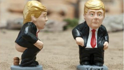 El 'caganer' del presidente electo de EE.UU. Donald Trump. Foto: EFE.