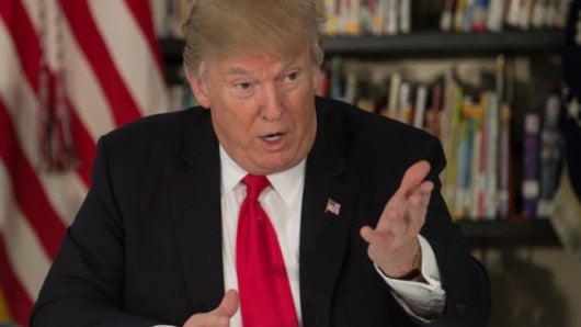 El presidente de EE.UU., Donald Trump. Foto: AFP