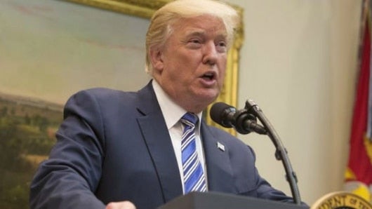 Donald Trump, presidente de Estados Unidos. Foto: EFE