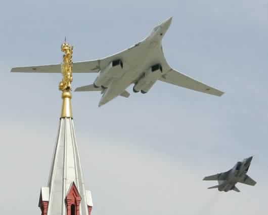 Esta es la segunda vez que los Tu-160 visitan Venezuela. Foto: AFP