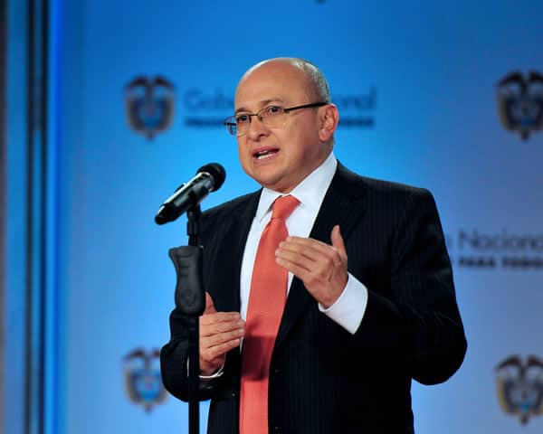 Eduardo Montealegre, fiscal general de la Nación. Foto: Oficial