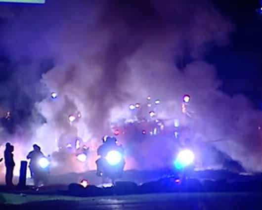 20 personas fueron arrestadas por los disturbios.