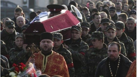 Los separatistas cifran en casi 5.000 los muertos por el conflicto. Foto: EFE