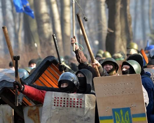 Más de 20.000 personas se unieron a la protesta. Foto: AFP
