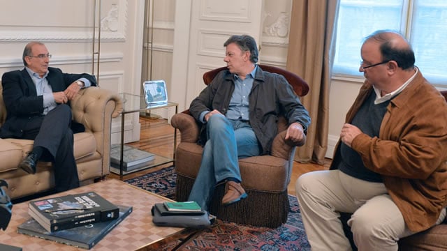 Los delegados del Gobierno regresaran a La Habana para continuar los diálogos con la guerrilla. Foto: Presidencia.