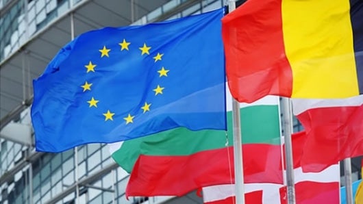 La UE ya se ha mostrado favorable a apoyar económicamente la implementación de la paz en Colombia. Foto: AFP.