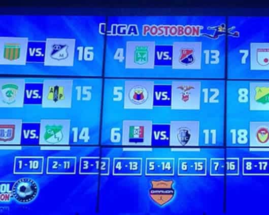 Se definió el calendario de juegos para el primer semestre del 2014. Foto: Liga Postobón