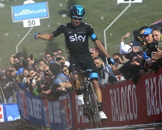 Rigoberto Urán, ciclista colombiano. Foto: AFP