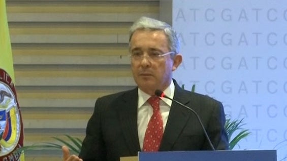 El expresidente y senador Álvaro Uribe Vélez.
