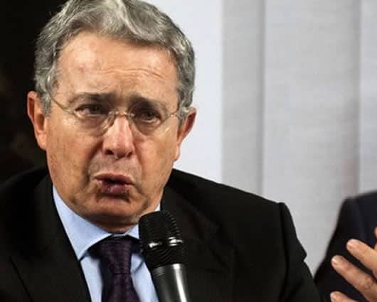 El expresidente Álvaro Uribe Vélez es uno de los hombres más custiodados del país. Foto: AFP.