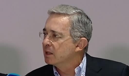Álvaro Uribe Vélez.