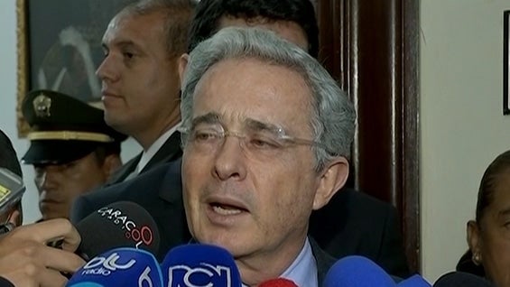 Álvaro Uribe. Foto: NoticiasRCN