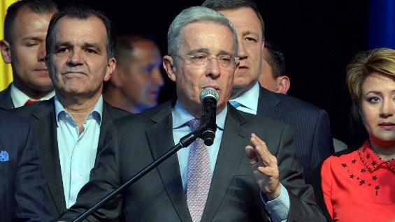 El senador del Centro Democrático expuso sus críticas en nueve puntos. Foto: AFP