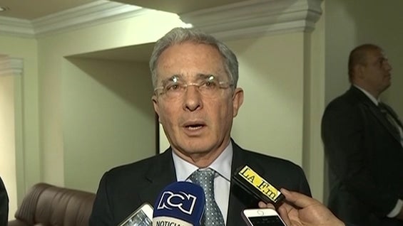 El expresidente y senador Álvaro Uribe Vélez.