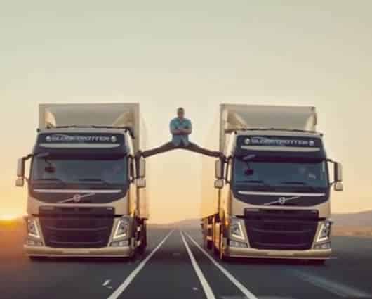 La arriesgada escena que el actor Jean Claude Van Damme realizó. Foto: Oficial.