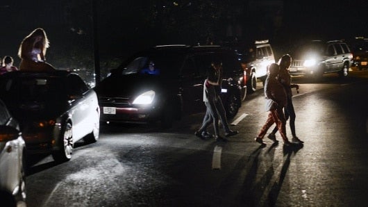 FOTO: Crisis por apagón en Venezuela