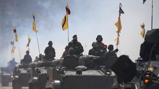 FOTO: Militares venezolanos