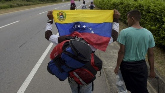 FOTO: Migrantes venezolanos huyen de la crisis. NoticiasRCN.com