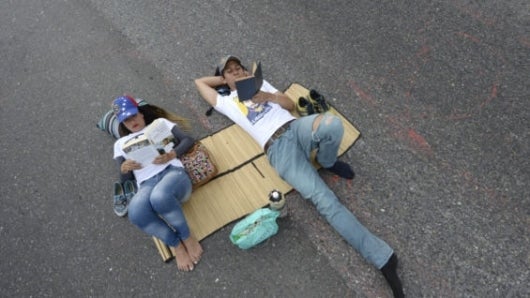 El "Gran plantón nacional" forma parte de la agenda de manifestaciones opositoras. Foto: AFP