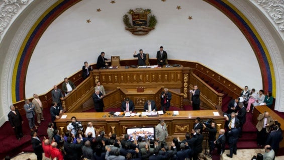 Asamblea Nacional de Venezuela. Foto: EFE