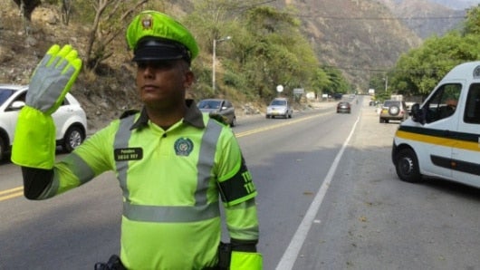 Foto: @TransitoPolicia