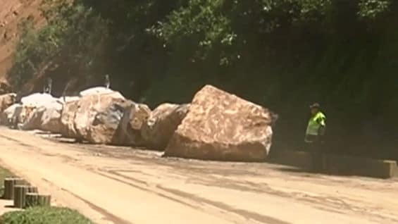 La vía Medellín-Bogotá.