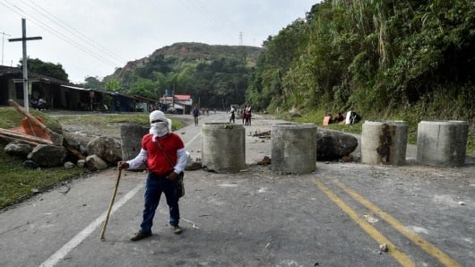 La vía Panamericana. Foto: AFP