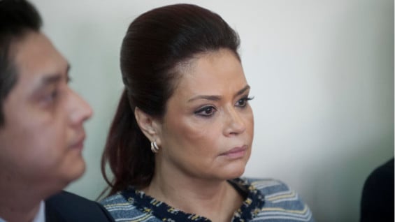 Roxana Baldetti. Foto: AFP