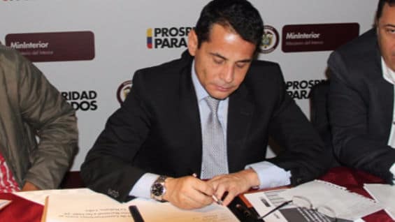 El viceministro del Interior, Carlos Ferro. Foto: Oficial.