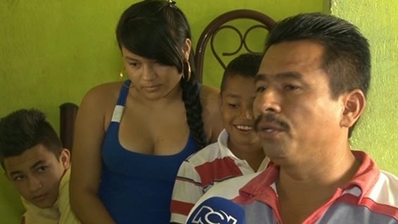 Gildardo Cifuentes y sus hijos. Foto: NoticiasRCN