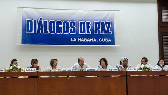 La tercera delegación llegó a La Haba a principios de Octubre. Foto: AFP