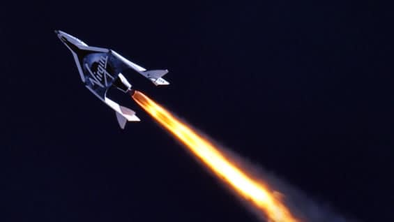 Space Ship Two. Foto oficial.