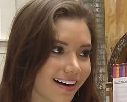 La señorita Guajira, Vivian Martínez, dio una respuesta muy particular. Foto: RCN.