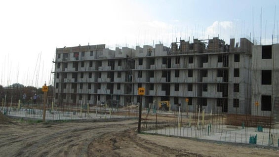 Con un crecimiento del 9,9 %, el sector de la construcción fue el más dinámico en 2014. Foto: Minvivienda.