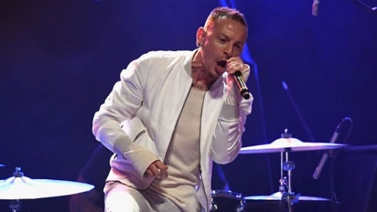 Chester Bennington, vocalista de la banda de rock Linkin Park. Foto: Frazer Harrison / GETTY IMAGES NORTH AMERICA / AFP