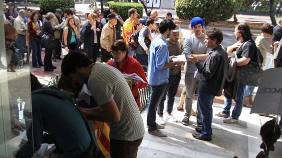 Cerca de dos millones de personas participaron en la jornada simbólica. Foto: EFE.
