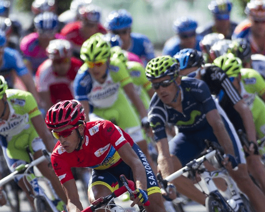 22 equipos correrán esta versión de la Vuelta a España. Foto: AFP.