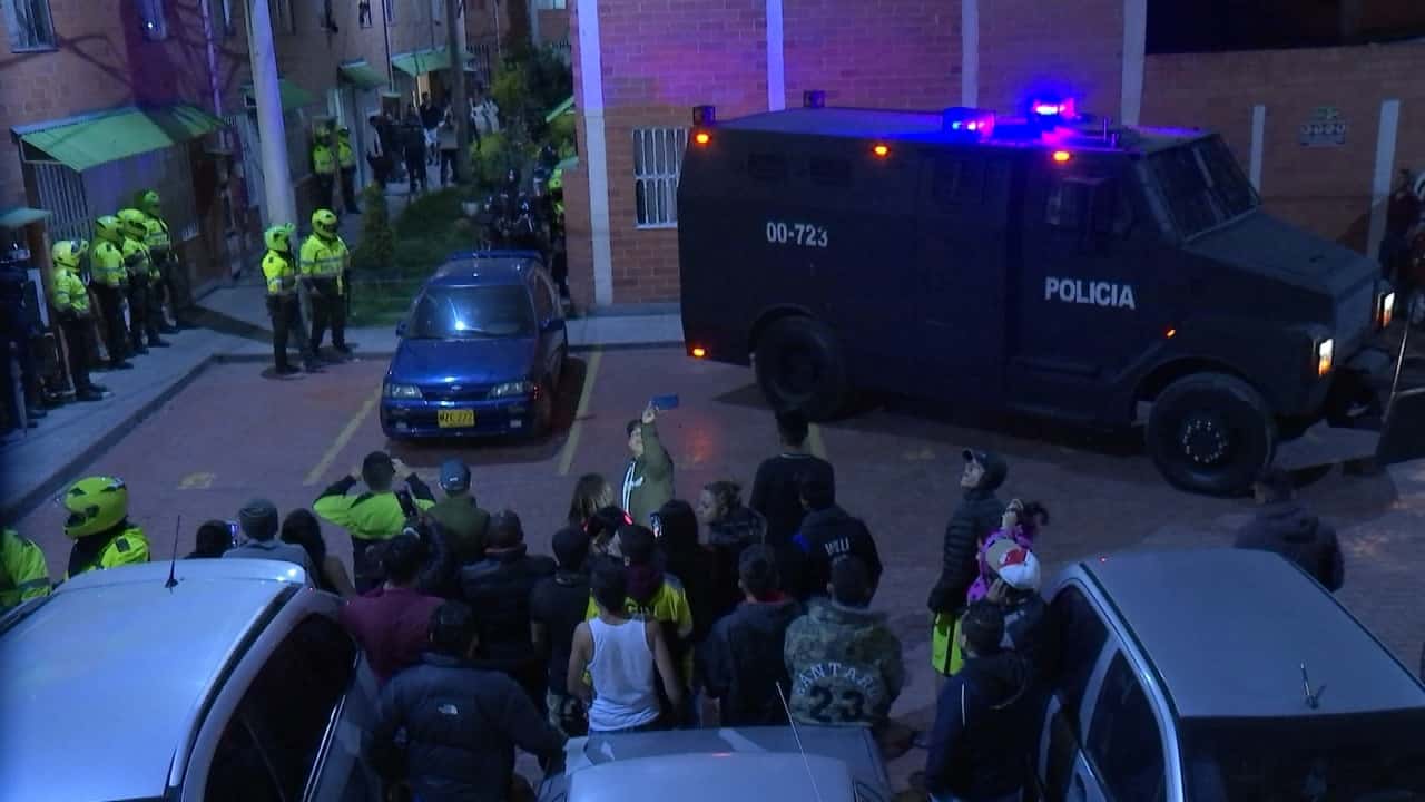 FOTO: disturbios en Bosa