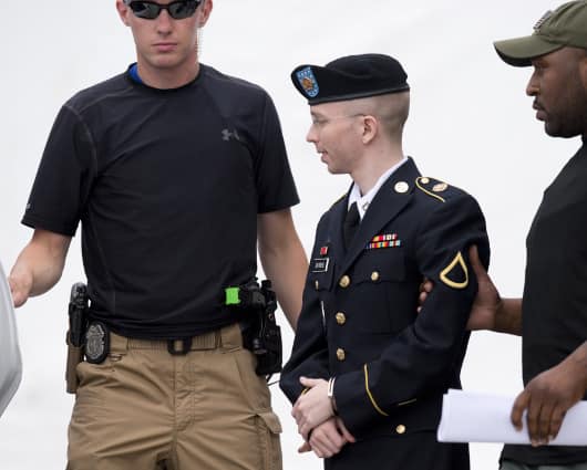 Bradley Manning había sido detenido en Irak en 2010, por este mismo caso. Foto: AFP