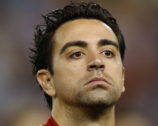 Xavi Hernández centrocampista del Barcelona. AFP